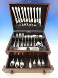 Charles II by CJ Vander Sterling Silver Flatware Service Set 71 Pcs Dinner