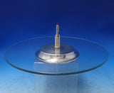 Albi by Christofle Silverplate Cheese Tray w/Glass Original Box Never Used #7187