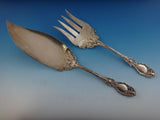 Lucerne by Wallace Sterling Silver Flatware Set Service Fitted Box 205 Pieces
