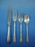 Chased Romantique by Alvin Sterling Silver Flatware Set for 8 Service 40 Pieces