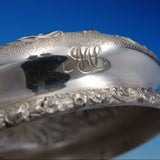 Rose by Stieff Hair Receiver Sterling Silver Lid and Daisy Jar Repousse (#4395)