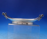 Silverplate Business Card Tray w/ Two 3-D Ram Heads c. 1870 4 3/4" x 8" (#7172)