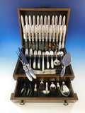 Cactus by Georg Jensen Danish Sterling Silver Flatware Set Service 107 pc Dinner