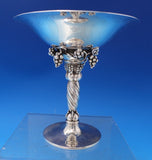 Grape by Georg Jensen Sterling Silver Compote Pair Raised GJ Mark 5" x 5" #7458