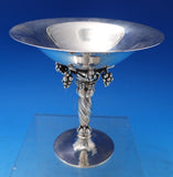 Grape by Georg Jensen Sterling Silver Compote Pair Raised GJ Mark 5" x 5" #7458
