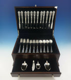 Belle Meade by Lunt Sterling Silver Flatware Set for 12 Service 52 Pieces