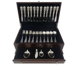 Belle Meade by Lunt Sterling Silver Flatware Set for 12 Service 52 Pieces