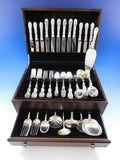 Radiant by Whiting Sterling Silver Flatware Set for 6 Service 63 pieces