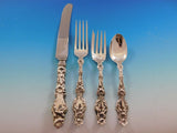 Lily by Whiting Sterling Silver Flatware Set for 8 Service 35 Pieces