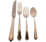 Colonial Manor by Lunt Sterling Silver Flatware Set for 8 Service 34 pieces