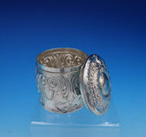 Florentine by Tiffany and Co Sterling Silver Tea Caddy #8793-3092 (#3448)