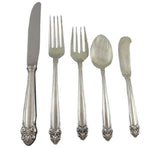Canterbury Bell by Lunt Sterling Silver Flatware Set Service 46 Pieces