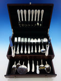 Southern Grandeur by Easterling Sterling Silver Flatware Service 8 Set 59 pcs