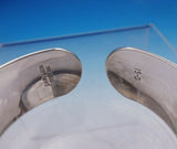 Old Maryland by Kirk Sterling Silver Bracelet Bangle Cuff Original 2 1/8" x 2"