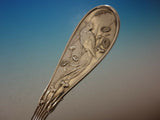 Japanese by Tiffany & Co. Sterling Silver Oyster Ladle Pie Crust Edge 10 1/2"