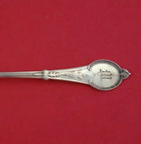 Comstock by Vanderslice Sterling Silver Sugar Spoon Shell Gold Washed 6" Serving