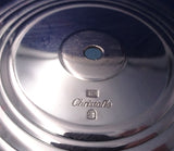 Albi by Christofle Silverplate Cheese Tray w/Glass Original Box Never Used #7187