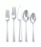 Bistro Cafe by Dansk Stainless Steel Flatware Set Service for 12 New 60 pieces