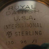 Royal Danish by International Sterling Silver Toothpick Holder #NH7 (#1219)