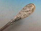 Japanese by Tiffany and Co. Sterling Silver Pea Spoon Gold-washed 8 1/2" Bird