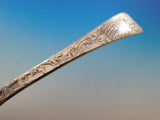 Lap Over Edge Acid Etched by Tiffany Sterling Silver Fish Serving Set Skate Fish