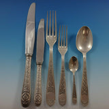 Villeroy by Christofle Silverplate Flatware Dinner Service 12 Set 119 Pcs France