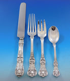English King by Tiffany Sterling Silver Flatware Set Service 57pcs Dinner C Mono
