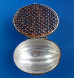 Gorham Sterling Silver Nutmeg Grater Nutshell Shape (#2018)