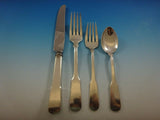 Colonial Fiddle by Watson Sterling Silver Flatware Service For 8 Set 44 Pieces