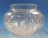 Sterling Silver and Glass Dresser Jar with Violets Art Nouveau #612 (#2188)