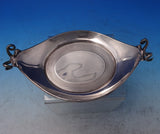 Silverplate Business Card Tray w/ Two 3-D Ram Heads c. 1870 4 3/4" x 8" (#7172)