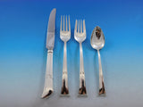Linenfold by Tiffany & Co. Sterling Silver Flatware Service 8 Set 52 pieces