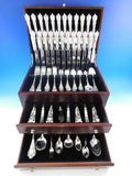 Monticello by Lunt Sterling Silver Flatware Set For 12 Service 150 Pieces Dinner