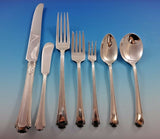 Georgian Colonial by Wallace Sterling Silver Dinner Flatware Set Service 62 Pcs