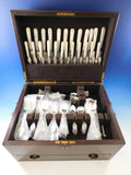 Medallion by H&S Sterling Silver Flatware Service for 12 Set 104 pieces