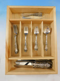 Lily by Frank Whiting Sterling Silver Flatware Service for 6 Set 36 pcs Floral