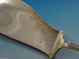 Japanese by Tiffany & Co. Sterling Silver Fish Server w/Geometric Design 12 1/8"