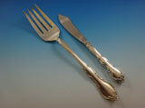 Rose Tiara by Gorham Sterling Silver Flatware Set For 8 Service 47 Pieces