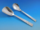 Moderne by Adra Sterling Silver Flatware Set Modernism California 78 pc Dinner