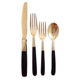 Contrast by Lunt Sterling Silver Flatware Set Service 65 Pieces Modernism
