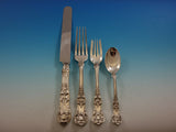 English King by Tiffany Sterling Silver Flatware Set Service 42 Pieces Dinner