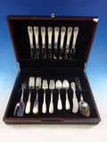 Colonial Fiddle by Watson Sterling Silver Flatware Service For 8 Set 44 Pieces