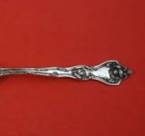 Intaglio by Reed and Barton Sterling Silver Waffle Server Gold Washed 10 1/2"