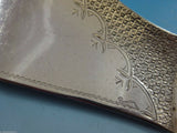 Japanese by Tiffany & Co. Sterling Silver Fish Server w/Geometric Design 12 1/8"