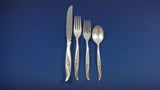 Rose Ballet by International Sterling Silver Flatware Service 8 Set 35 Pieces