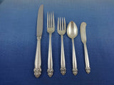 Canterbury Bell by Lunt Sterling Silver Flatware Set Service 46 Pieces
