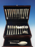 Koldring Arvesolv #5 by Hans Hansen Danish Sterling Silver Flatware Set 12