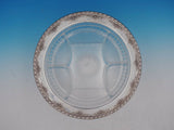 Royal Rose by Wallace Sterling Silver with Crystal Divided Relish Tray (#4475)