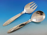 Cactus by Georg Jensen Danish Sterling Silver Flatware Set for 12 Service 92 Pcs