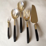 Contrast by Lunt Sterling Silver Flatware Set Service 65 Pieces Modernism